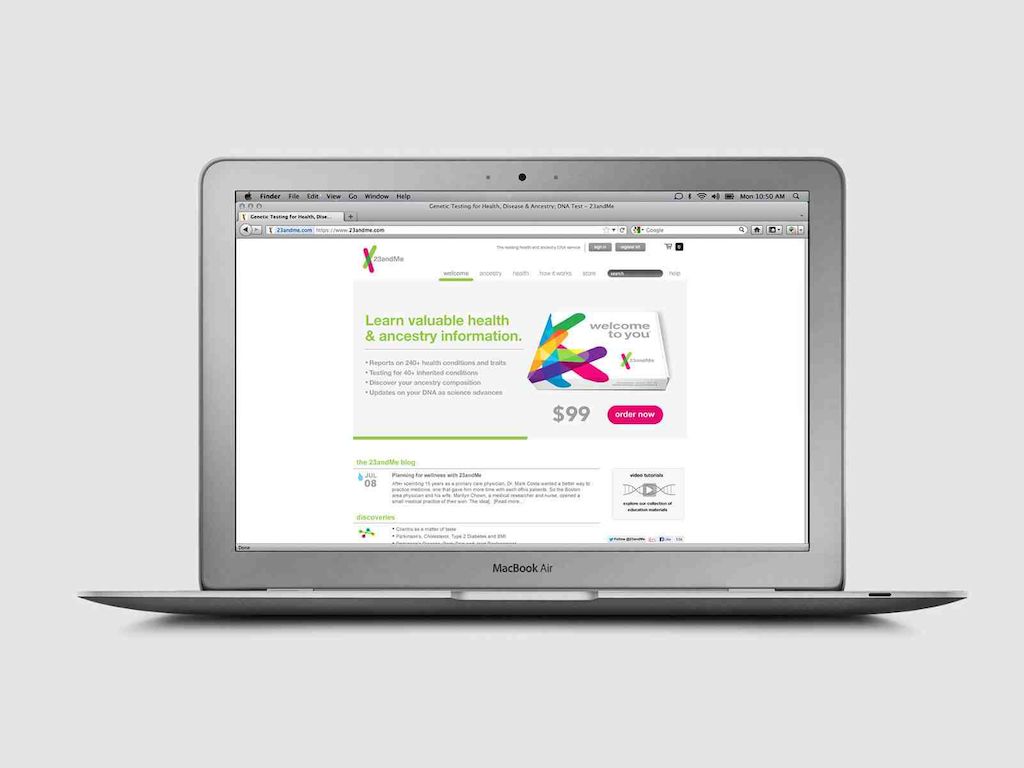 23Me Website