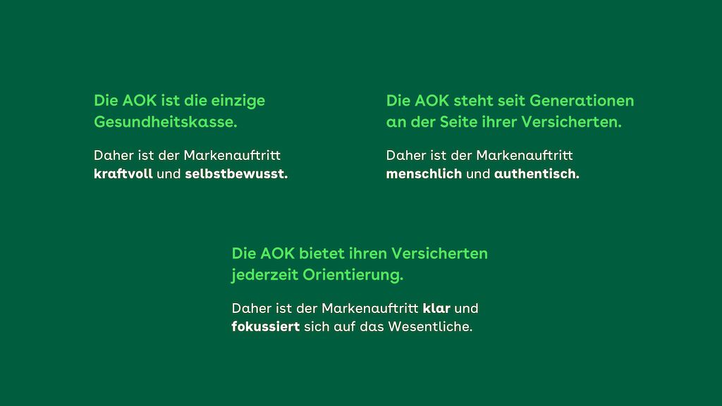 Tonalitäten grün