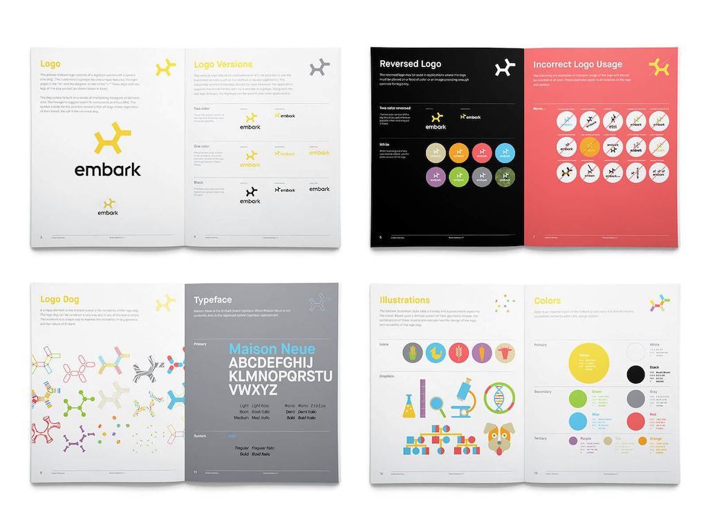 Metadesign Embark Brand Guidelines
