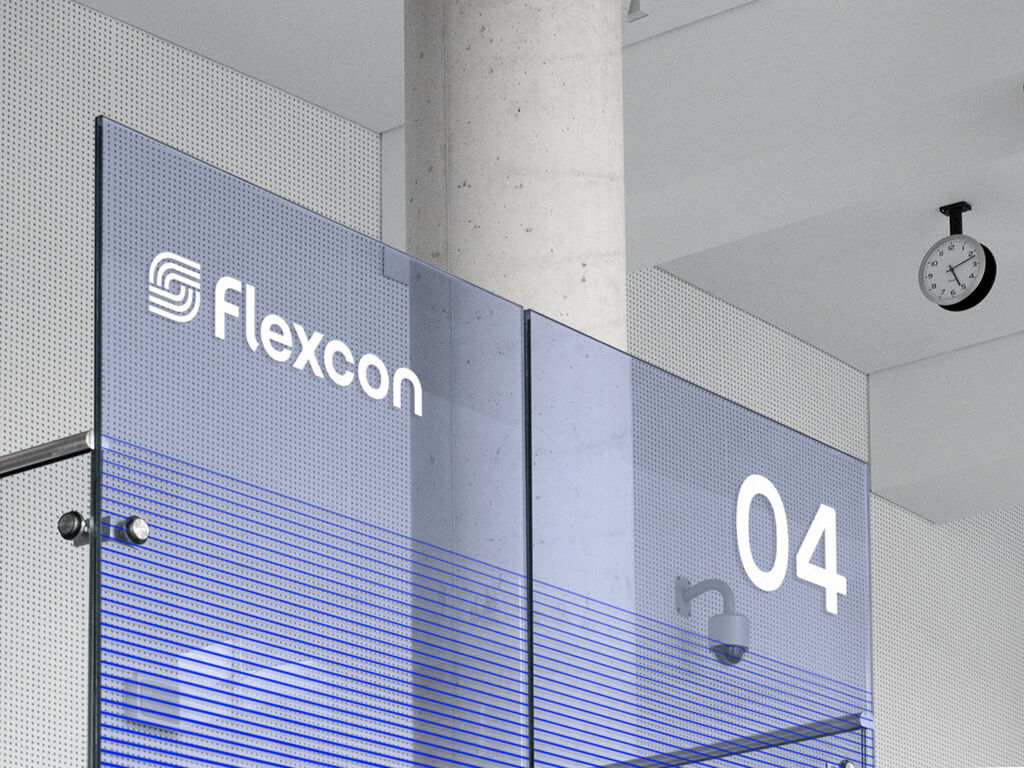 FLX 10 Half Width Logo On Glass 2560x1440