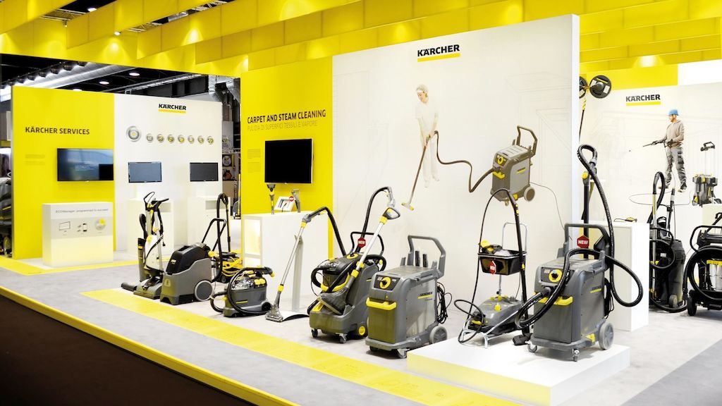 Karcher Messestand 9