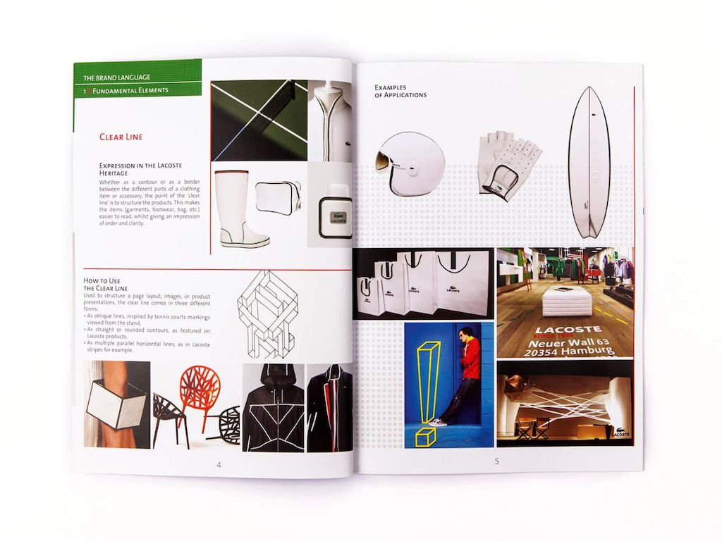 Metadesign Lacoste Brand Language