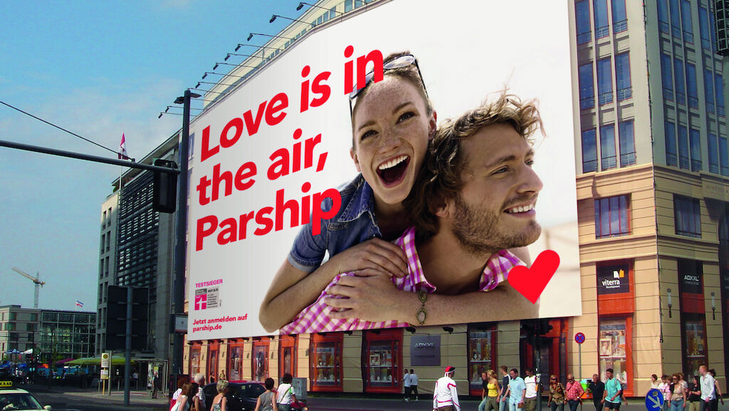 Parship XL Blow Up Banner