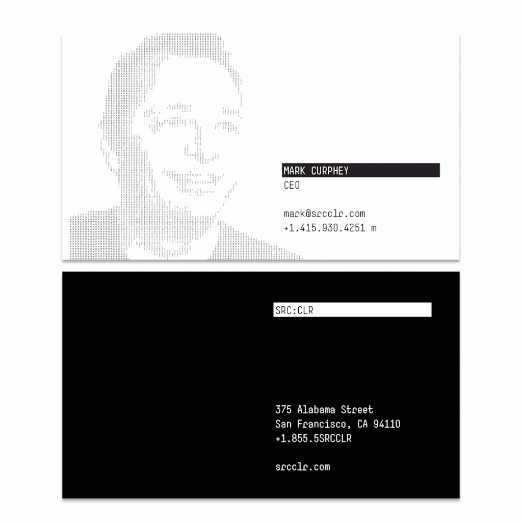 Metadesign Srcclr Business Card Design