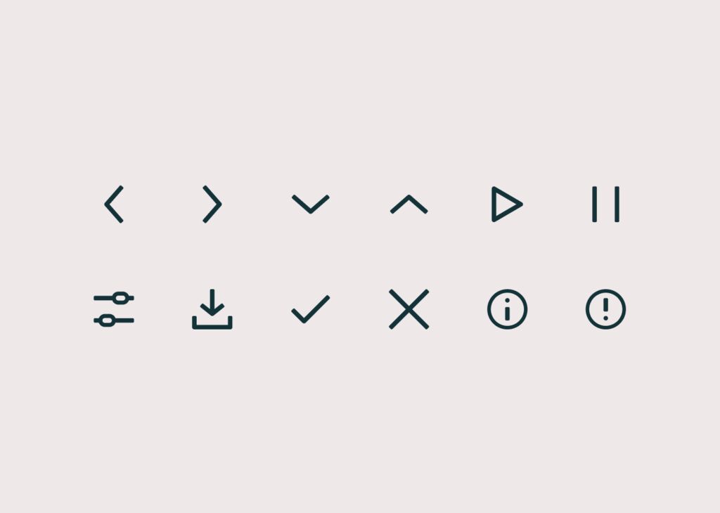 17 Strenger UI icons