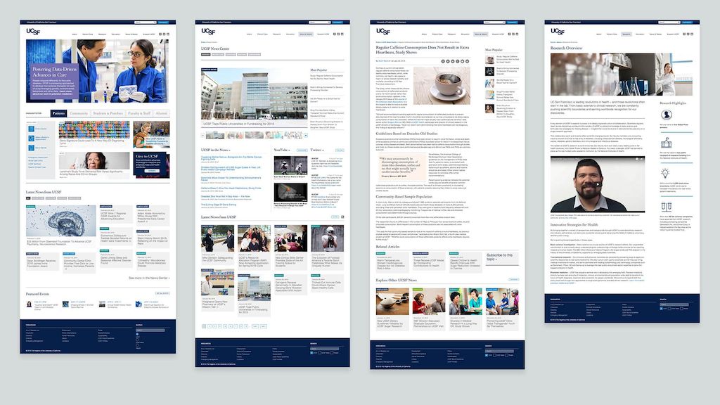 Metadesign Ucsf Website Pages